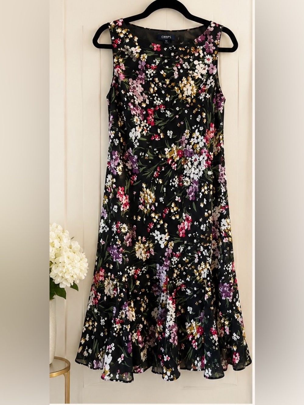 Women's Floral Sleeveless Dress